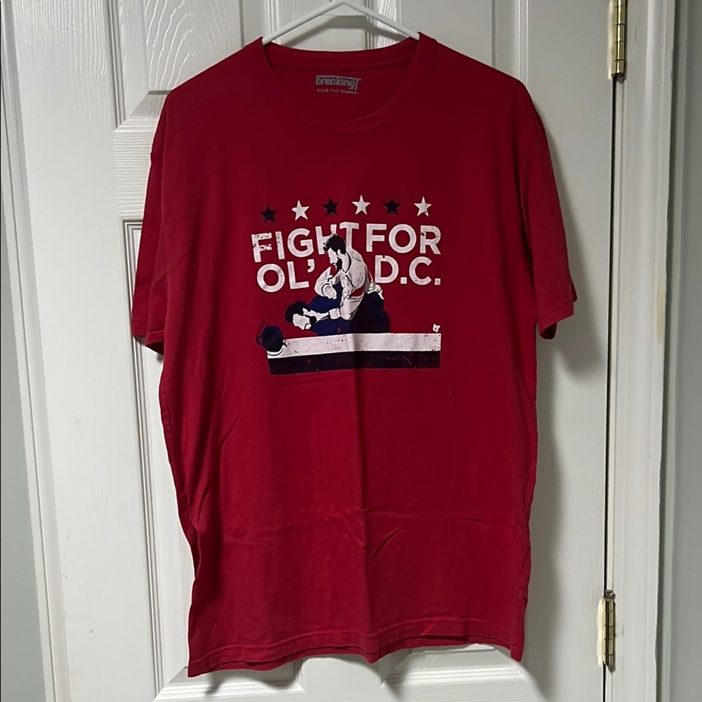 Red Washington Capitals hockey